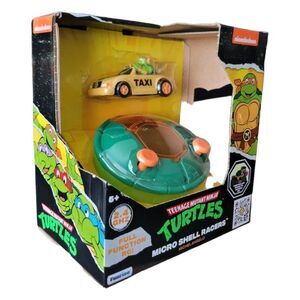 Nickelodeon Teenage Mutant Ninja Turtles Michelangel Microshell Race Car TMNT RC